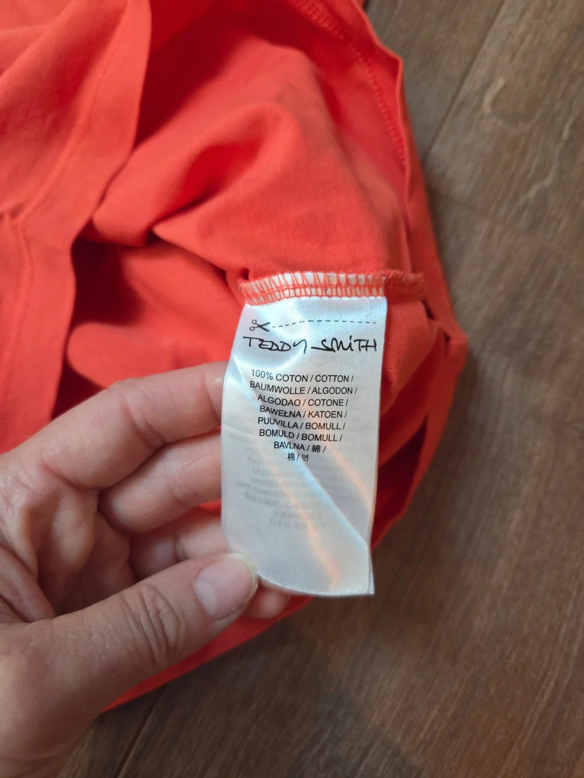Camiseta Orange teddy 10 ans – photo 4